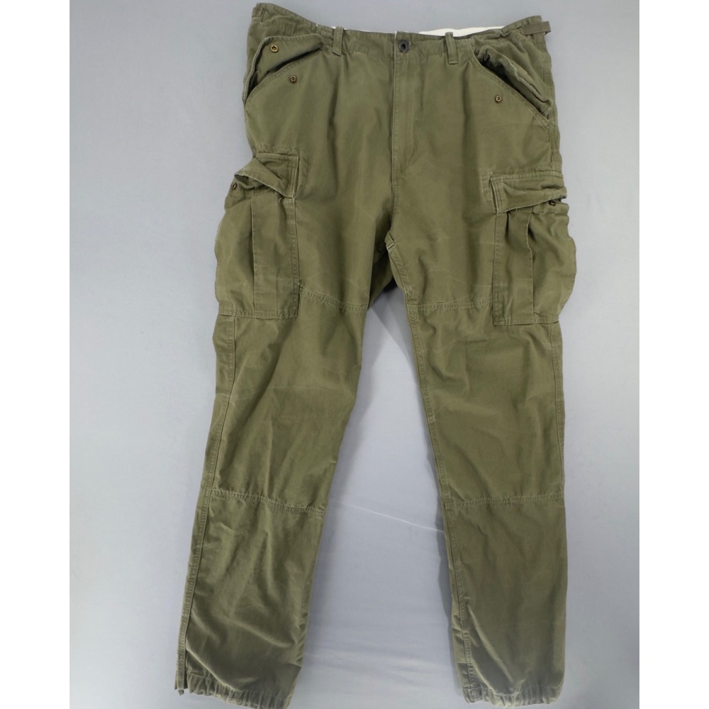 Polo Ralph Lauren Surplus Chino Utility Cargo Pants Green Military 38T/36